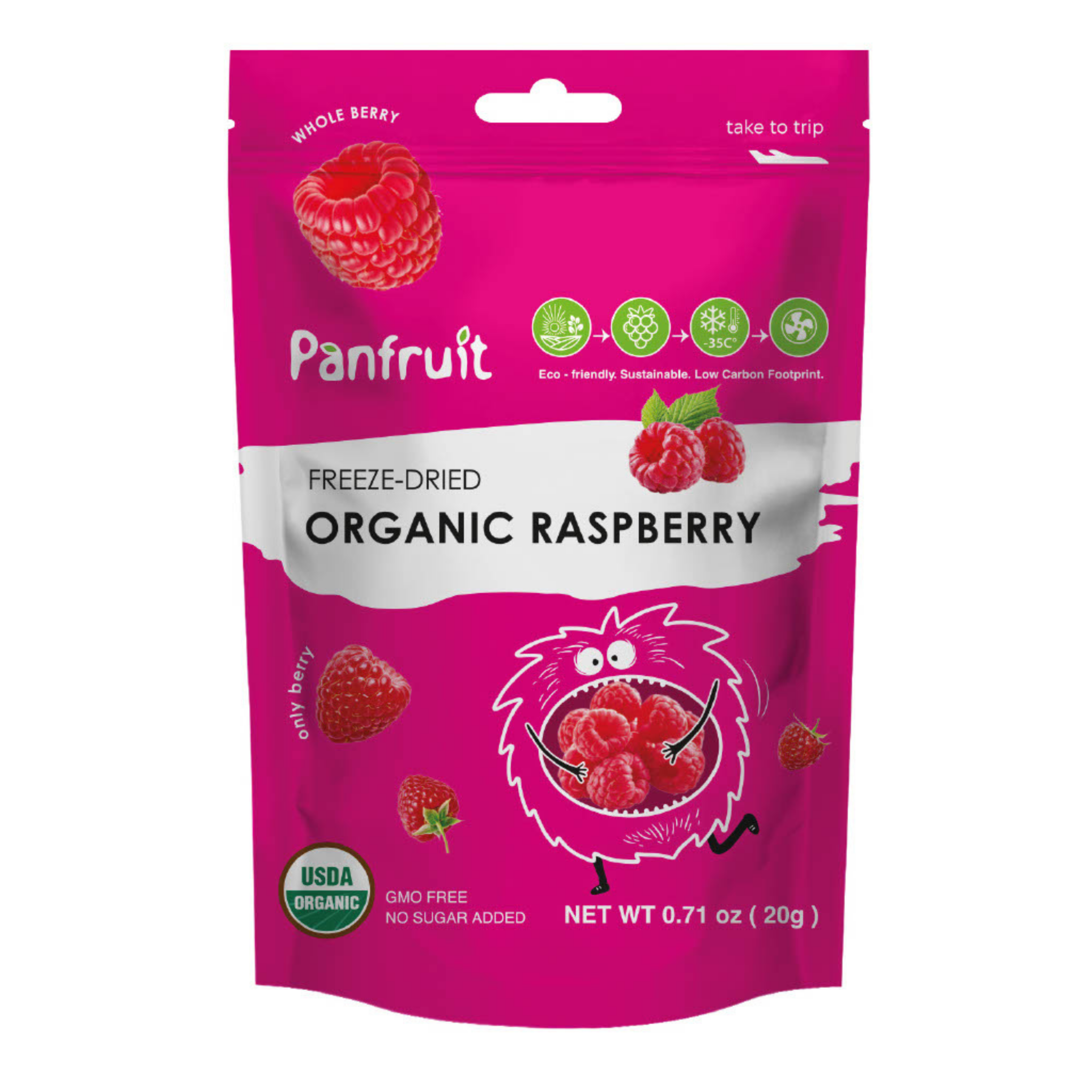 Organic Raspberry - Freeze Dried (4 Pack)