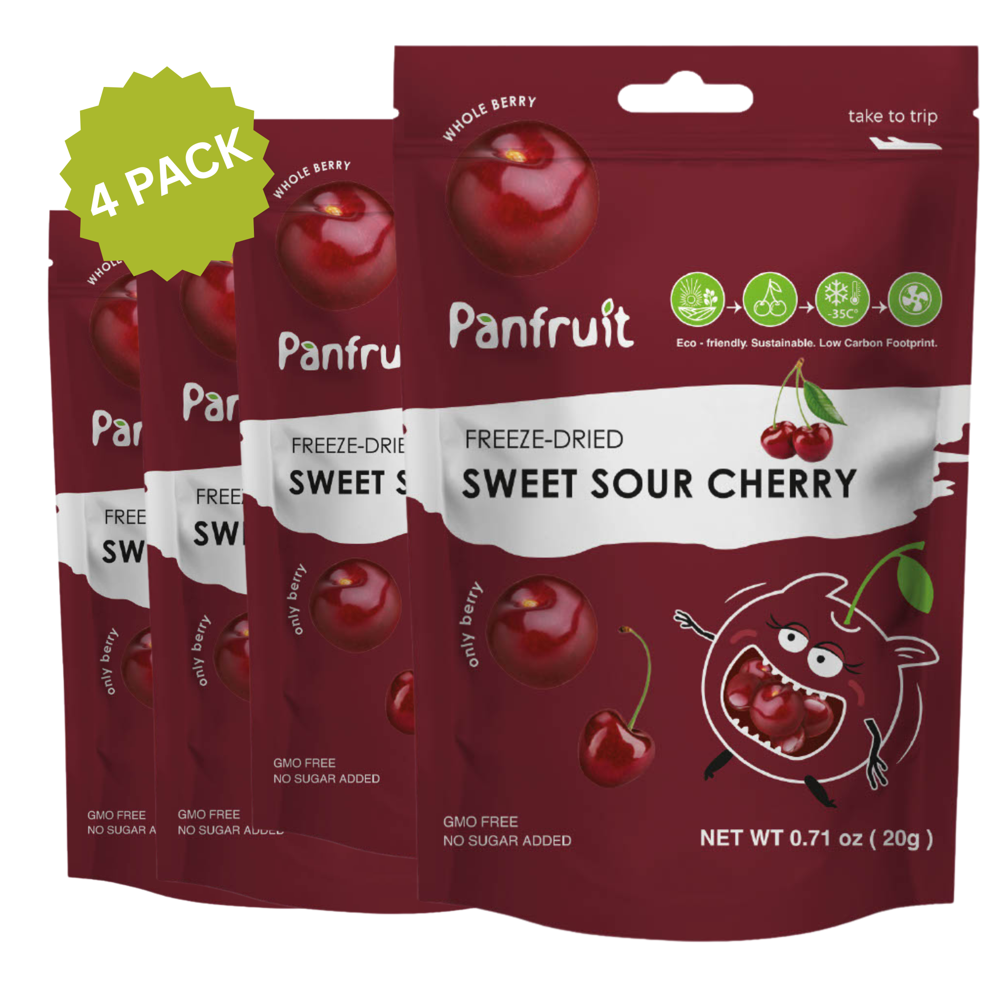 Sweet Sour Cherry – Freeze Dried (4 Pack)