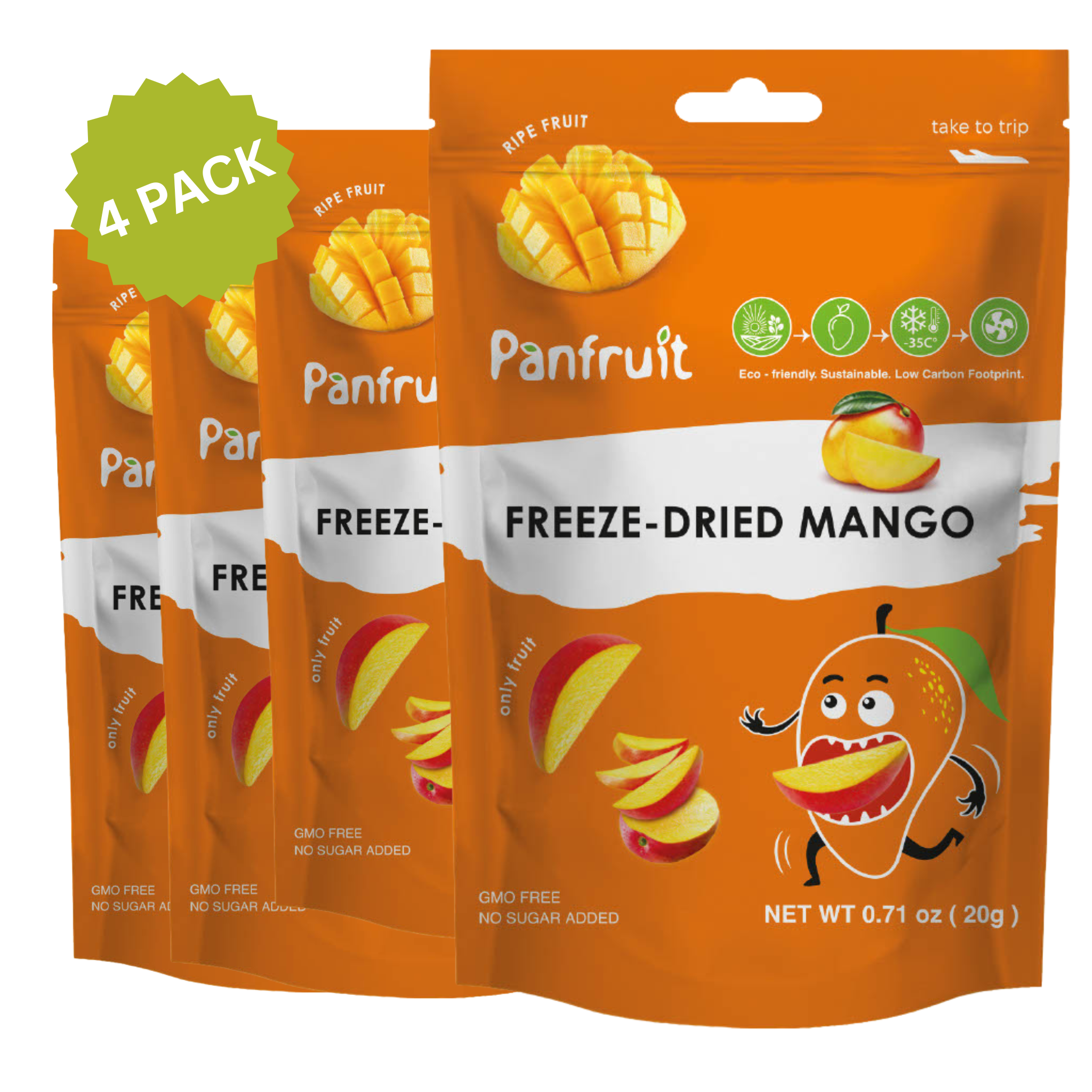 Mango – Freeze Dried (4 Pack)